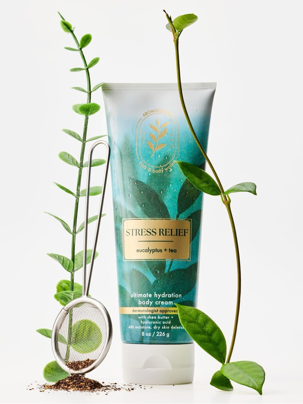🌿🧘‍♀️ **Aromatherapy Eucalyptus Tea Ultimate Hydration Body Cream 8 oz** 🧘‍♀️🌿